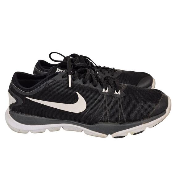 Nike Flywire TR 4 Black/White Flex Supreme Shoes Women US/AU 9 UK 6.5 - Picture 2 of 8